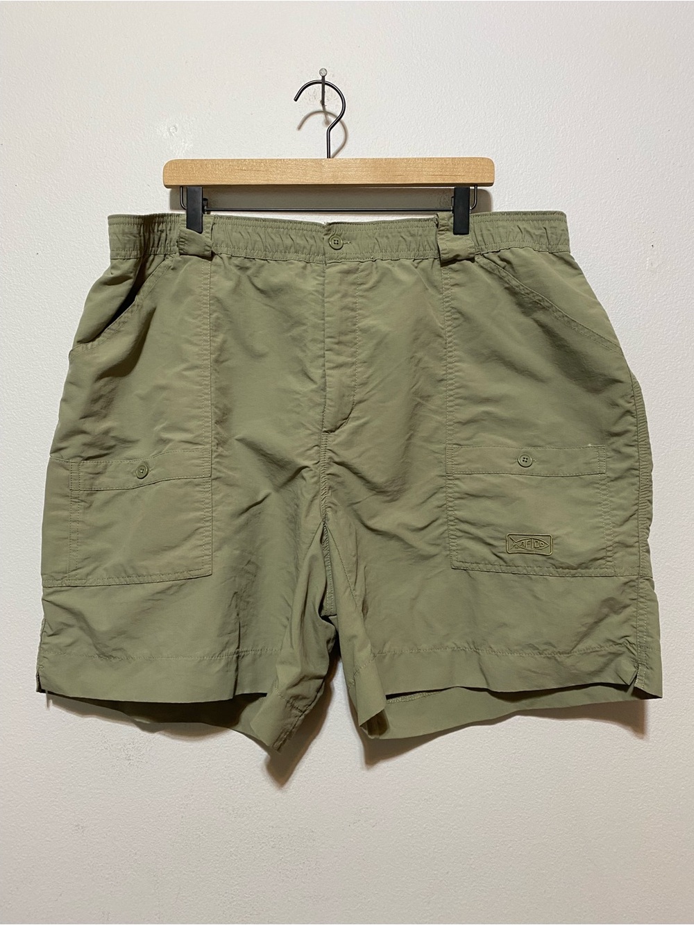 VTG AFTCO Bluewater  Shorts Men’s 42 Nylon Fishing Gorpcore Coastal 90s